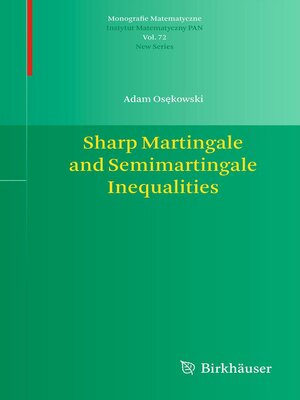 cover image of Sharp Martingale and Semimartingale Inequalities